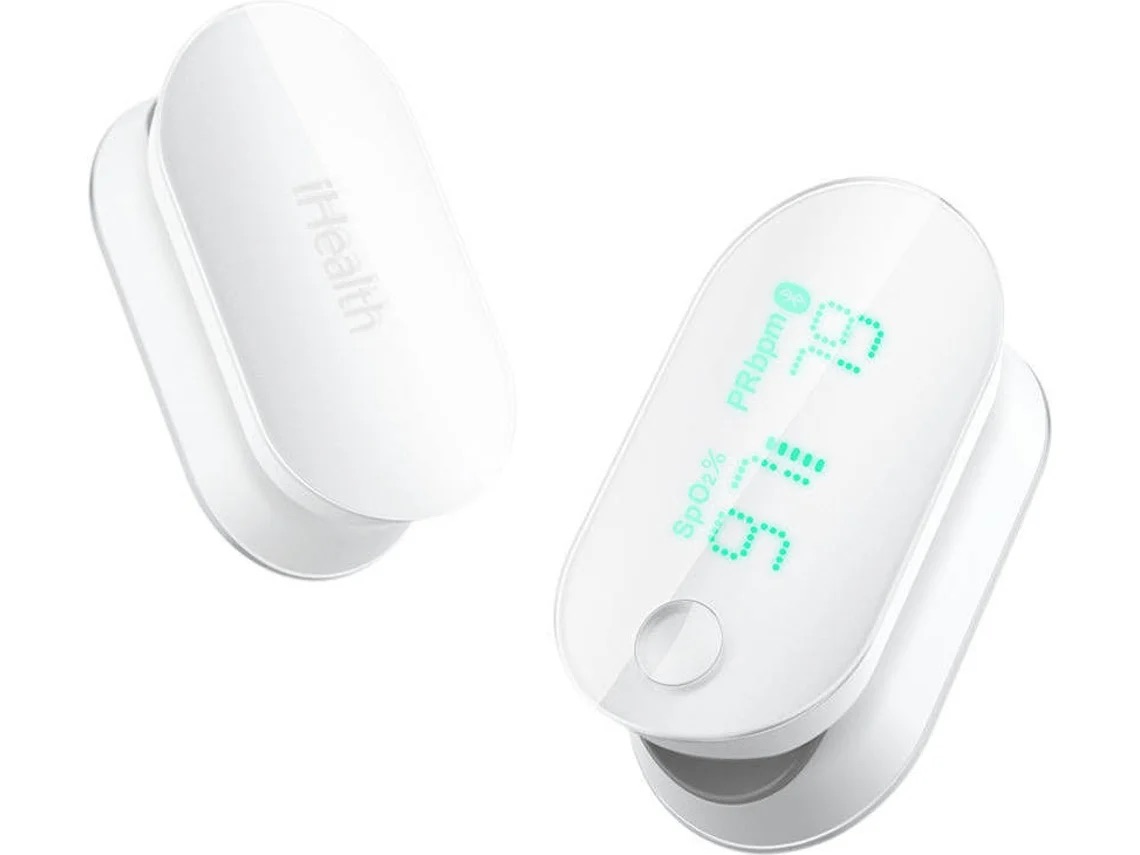 Ecrã da aplicação iHealth MyVitals